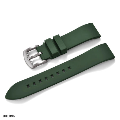 Premium fluoroelastomer rubber watch strap, FKM quick-release watch strap 18-19-20-21-22-23-24mm for every brand of dive watch