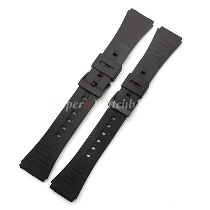 20mm 22mm Resin Watch Strap for Casio Watch Classic Style Universal Silicone Sport Watch Band for Men Women Watch Accessories