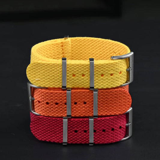 Bracelet de montre en Nylon de qualité militaire, tissage de chanvre otan, robuste, tactique d'extérieur, résistant à l'abrasion, 20mm 22mm