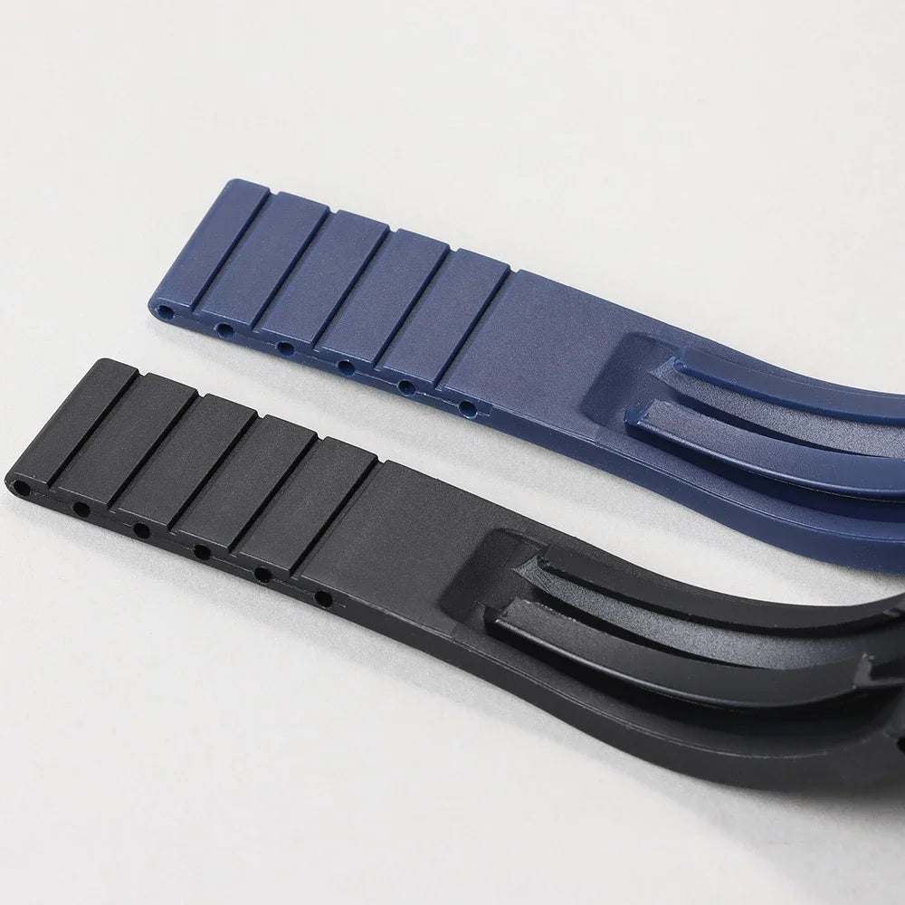 Cinturino in silicone TPU da 20mm per orologio Rolex Submariner, per GMT Daytona Oysterflex, fibbia di ricambio in metallo, 20MM