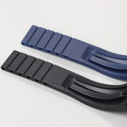 Cinturino in silicone TPU da 20mm per orologio Rolex Submariner, per GMT Daytona Oysterflex, fibbia di ricambio in metallo, 20MM