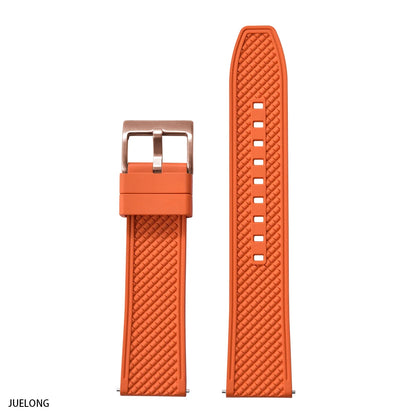 Nouveau Design HAISCH FKM bracelet de montre en caoutchouc 18mm 20mm 22mm 24mm forme de balle bracelets de montre à dégagement rapide bracelets de plongée étanches