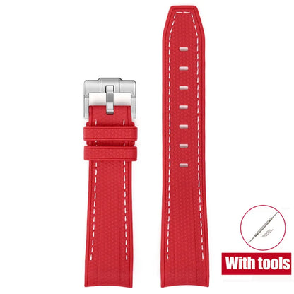 Diving Strap for Omega X Swatch, 20mm, MoonSwatch Joint, for Men and Women, Peripheral, Curved End, TPU Rubber Strap for Rolex, Watch Strap Tools