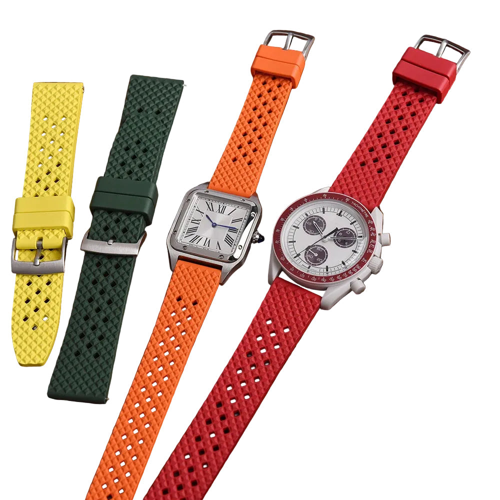 Cinturino per orologio Rapide Premium in gomma a nido d'ape - Universale