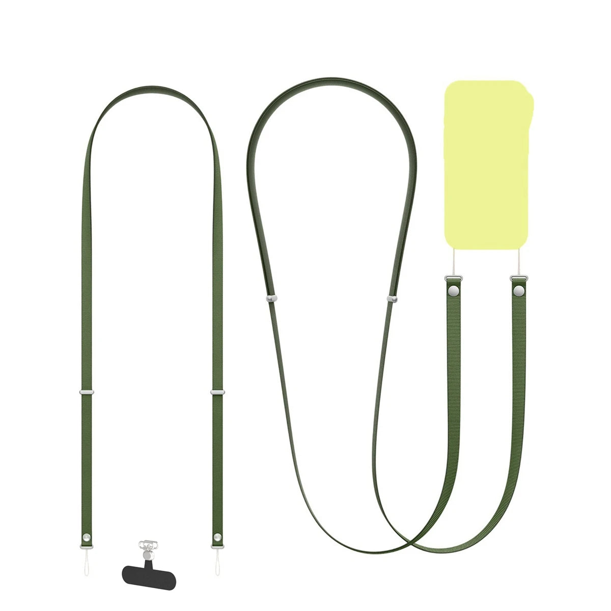 Cinghia magnetica a tracolla per custodia del telefono, cordino da collo regolabile, cordino multifunzionale con giunto universale per tutti i telefoni