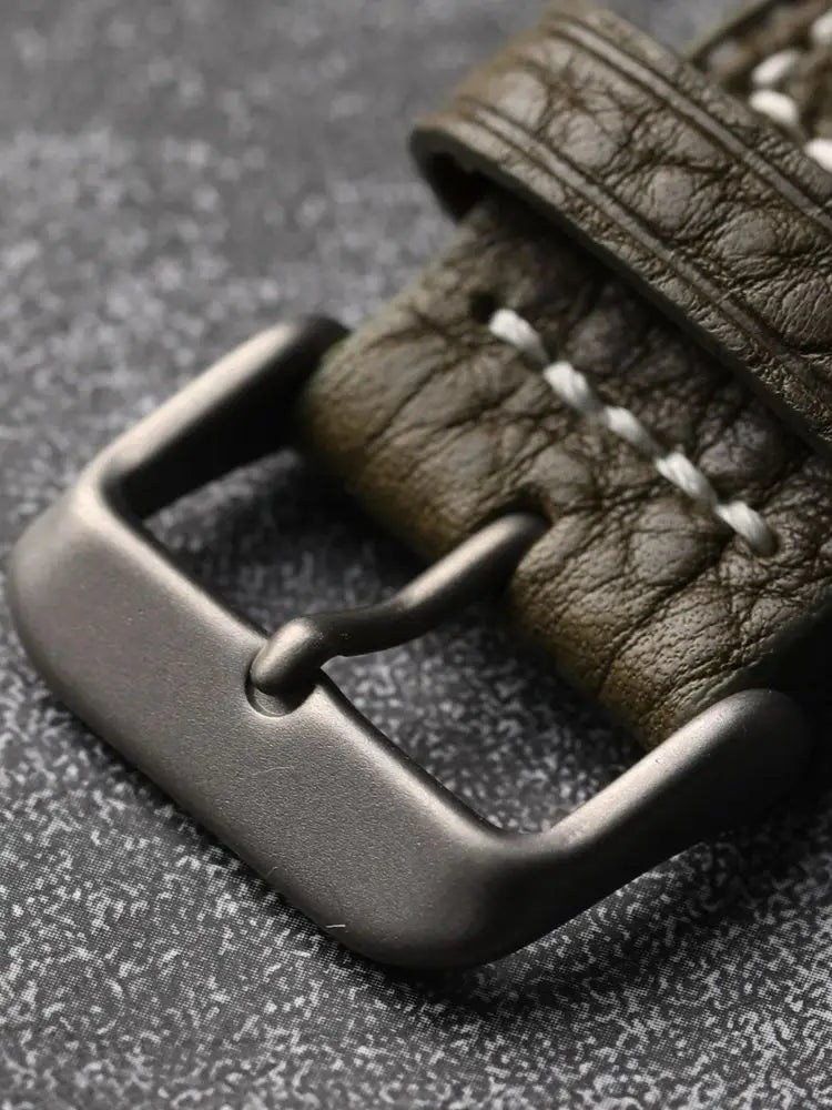 Titanium buckle, 18MM 20MM matte non-stainless steel buckle, leather strap accessory buckle, watch accessories