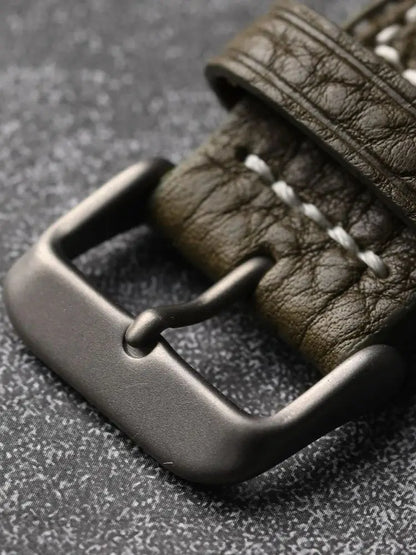 Titanium buckle, 18MM 20MM matte non-stainless steel buckle, leather strap accessory buckle, watch accessories