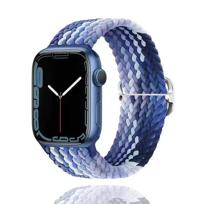 Cinturino in nylon intrecciato traspirante e morbido per Apple IWatch Series 11 10 9 8 7 6 5 4 SE 40/41/42/44/45/46mm