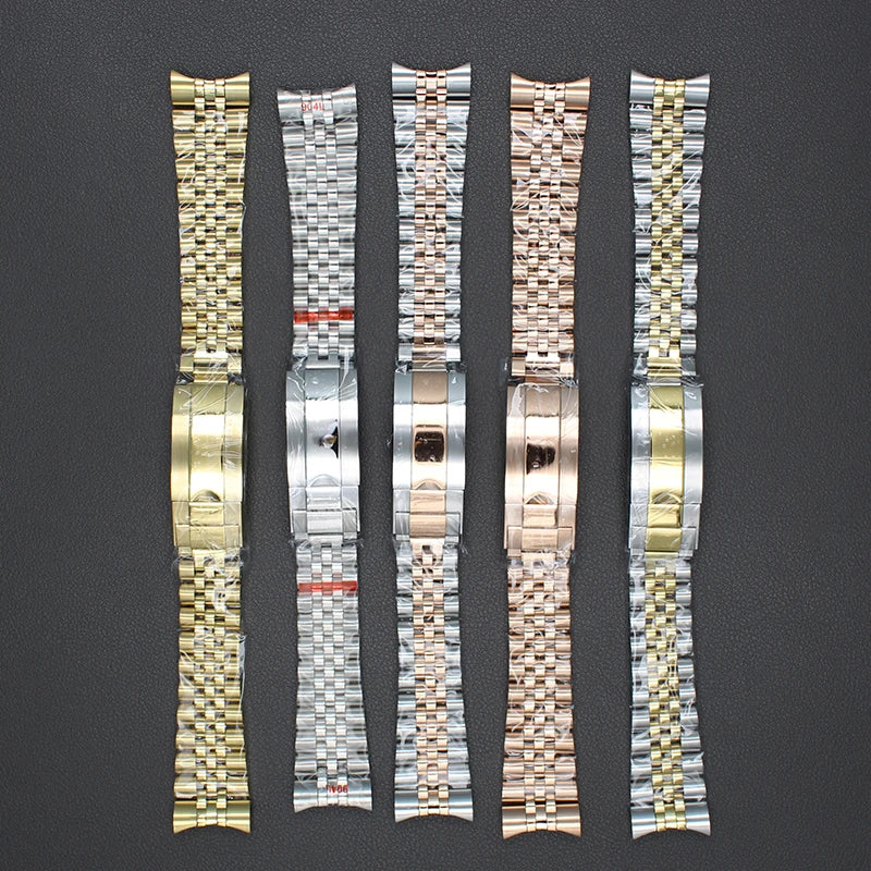 Bracciale di lusso in acciaio inossidabile, 20mm, per Datejust Air King Oyster SUB GMT, cinturino di ricambio da uomo stile Jubilee