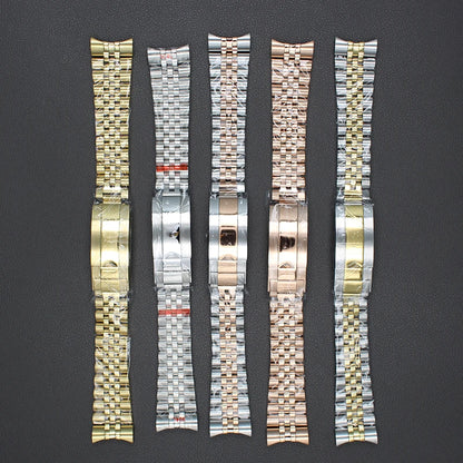 Bracciale di lusso in acciaio inossidabile, 20mm, per Datejust Air King Oyster SUB GMT, cinturino di ricambio da uomo stile Jubilee