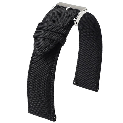 Cinturino per orologio in tessuto a vela impermeabile, 18mm 19mm 20mm 21mm 22mm 24mm, cinturino in nylon doppio strato, sgancio rapido, per orologio sportivo da uomo