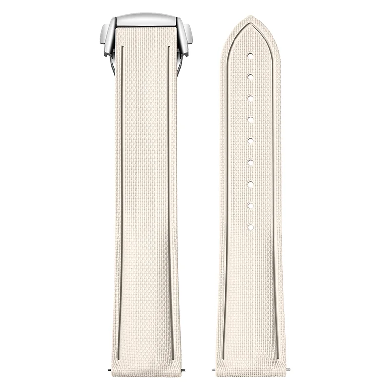 Cinturino in gomma fluorurata per Omega Seamaster 20mm 21mm 22mm FKM, cinturino universale a sgancio rapido, accessori per Rolex e Tudor