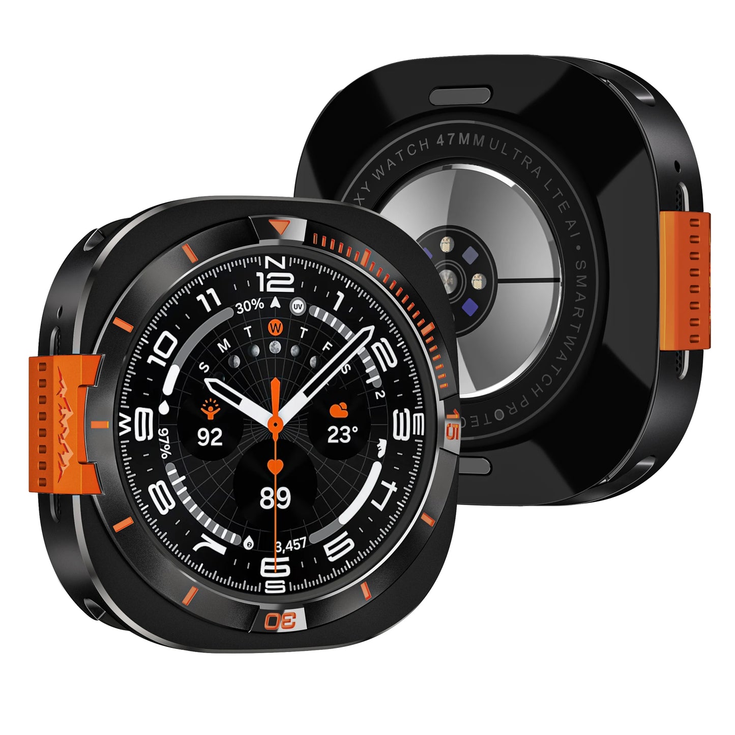 Étui de protection en alliage métallique pour Samsung Galaxy Watch Ultra 2025 47mm, coque de protection rigide pour Galaxy Watch 7 Ultra 47mm, accessoires