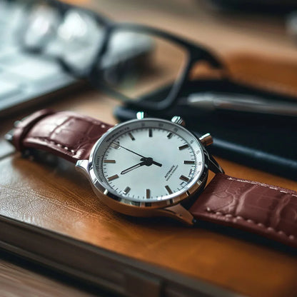 Bracelets de montre en cuir véritable de qualité supérieure, 12/14/16/18/19/20/21/22/24mm, Bracelet de poignet de haute qualité + outil