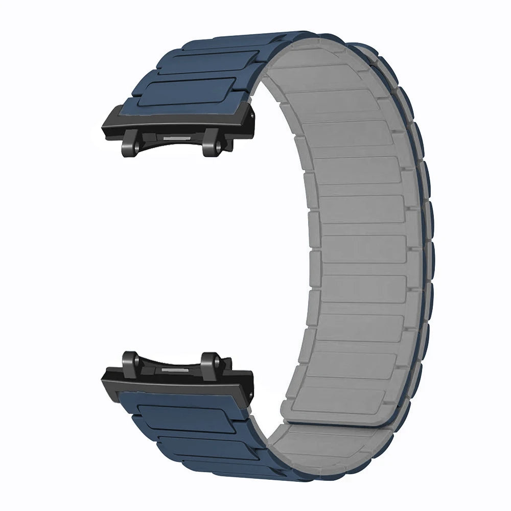 Silicone Magnetic Bracelet for Amazfit T-Rex 3 Pro, 48mm 44mm, for Huami Amazfit T Rex 3 2 1, Correa Strap