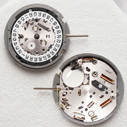 New original Japanese YM92 movement spare parts, YM92A quartz movement, white calendar, 3-hand watch accessories