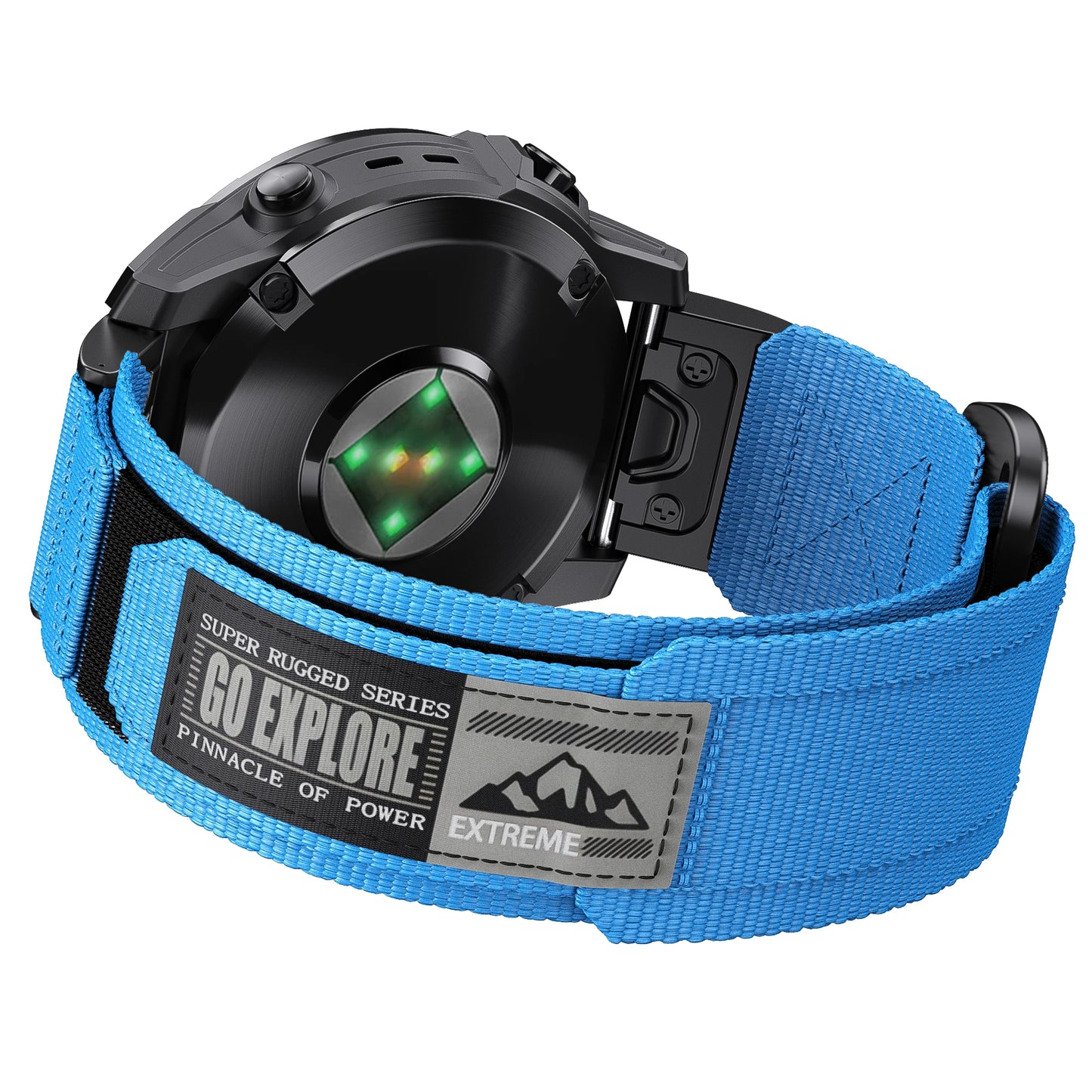Cinturino per orologio in Velcro QuickFit da 22 mm 26 mm per Garmin Fenix E 8 7 7X 6 6X Pro 5 5X, Epix 2 Pro, Instinct 3 2, Forerunner 955 945