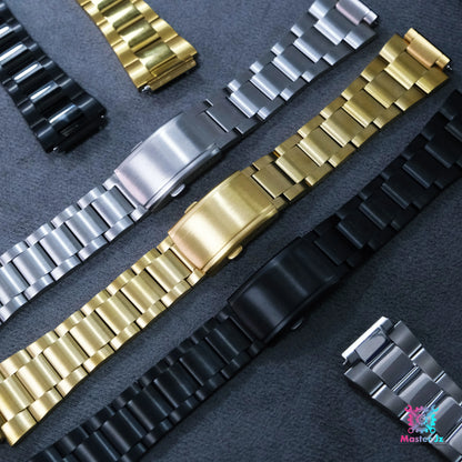 Bracelet de montre solide en acier inoxydable 316L, pour montre Casio AE1200WH, modèle Royale, poli et brossé, bracelet en métal AE1200