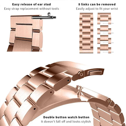 Bracelet en acier inoxydable pour Redmi 5 Active 3 Lite 3 Active 5 Lite, bracelet en métal pour Redmi Watch 6 5 4