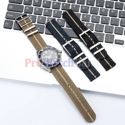 Cinturini per orologi in nylon a sgancio rapido per Rolex, Tudor, 20 mm, 22 mm, cinturino in tessuto per Seiko, cinturino sportivo