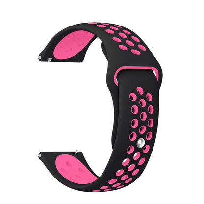 Cinturino in silicone da 20 mm 22 mm, per Amazfit Bip 6 5/GTS 3/2/2e/GTS2 Mini/GTR 3 Pro/42 mm/47 mm/2/2e/Stratos 2/3 Pro Sport Correa