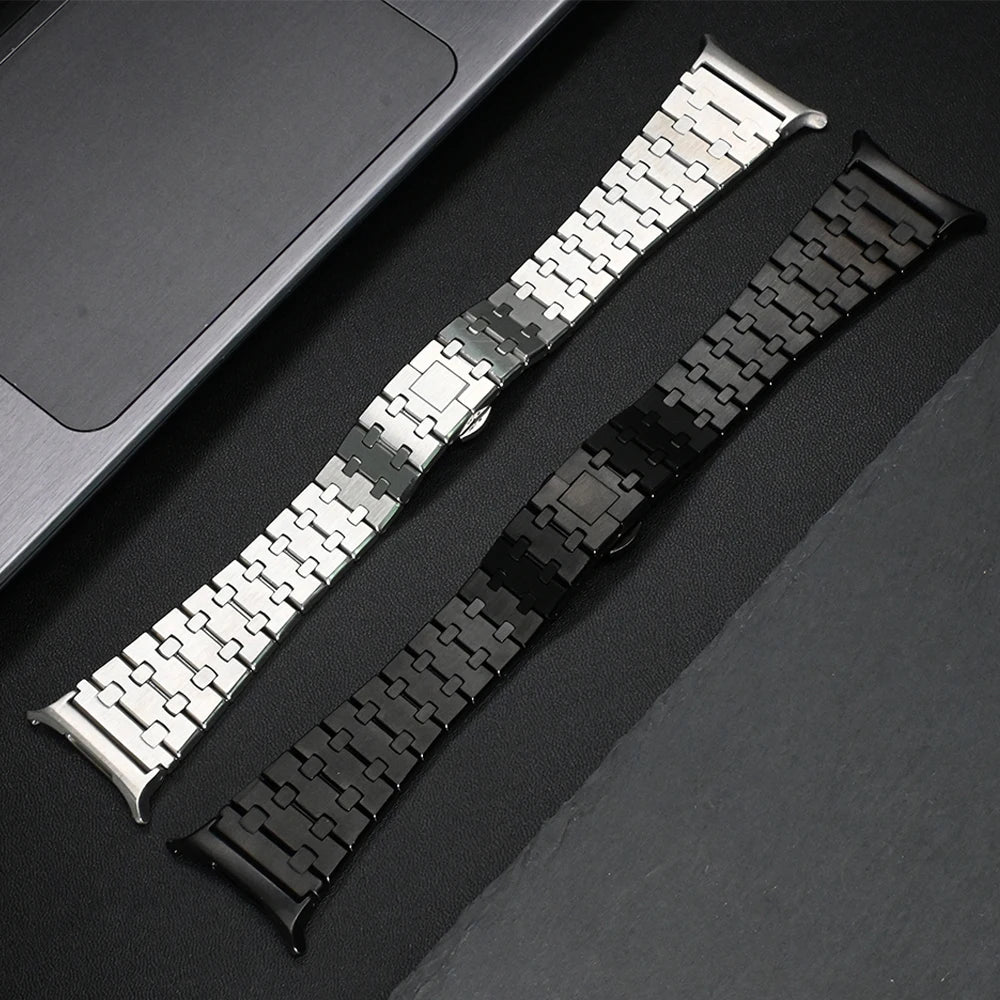 Luxury Stainless Steel Bracelet for Samsung Galaxy Watch Ultra 2, Metal Strap for Samsung Galaxy Ultra 47mm, Replacement Correa