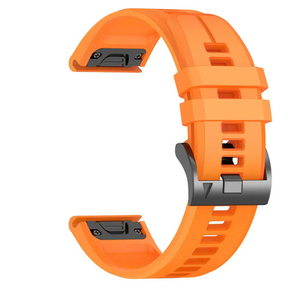 Cinturino in silicone da 22/26 mm per Garmin Fenix 5 5X Plus 6x 7 7X Pro Quatix 8 Fenix 8 Pro 47 mm 51 mm Epix QuickFit, cinturino sportivo da esterno