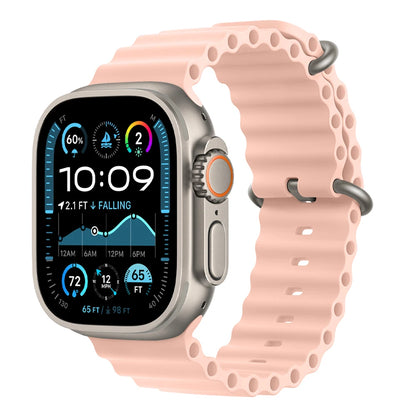 Bracelet Ocean pour Apple Watch Ultra 3 2, 49mm 46mm 44mm 40mm 45mm 41mm 42mm, Correa Bracelet iWatch Series 11 10 9 SE 8 7 6 5 4