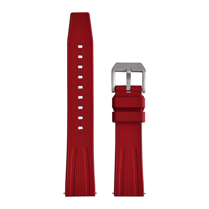 New Design Busluo Fkm Rubber Strap 20mm 22mm Fluoro Rubber Watch Band for Traditional Diving Watch Accessories