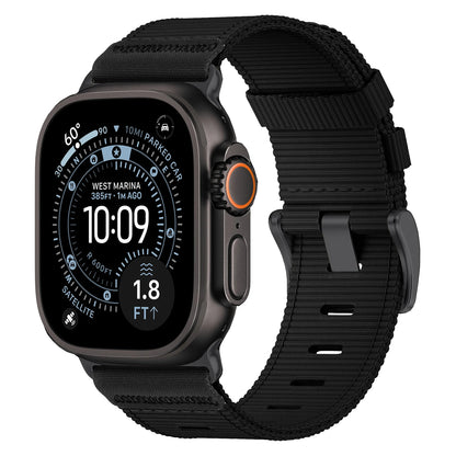 Nylon strap for Apple Watch, compatible with sizes 46mm, 42mm, 45mm, 44mm, 41mm, 40mm, 49mm, for iWatch Series 11, 10, 9, 8, SE, 7, 6, 5, Ultra, 3, 2
