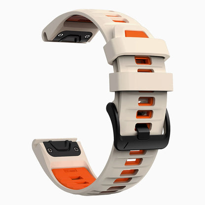 Bracelet de montre en silicone 22 mm 26 mm pour Garmin Fenix 8Pro 7 7X 6X Pro 5X Plus Epix Gen2 Enduro 3 2, bracelet souple à libération rapide QuickFit