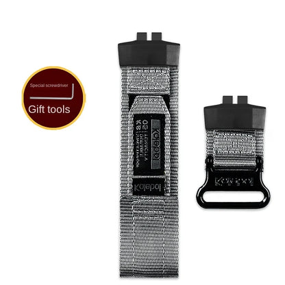 Adattatore + cinturino in Nylon per Casio 3451 GBD-200, cinturino per orologio G-shock GBD200 1/2/9 GBD-200SM, cinturino sportivo resistente al sudore da uomo