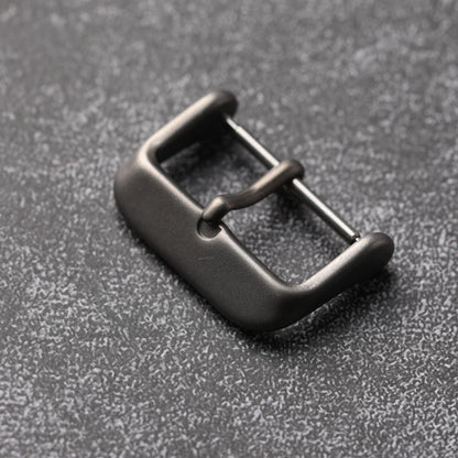 Titanium buckle, 18MM 20MM matte non-stainless steel buckle, leather strap accessory buckle, watch accessories