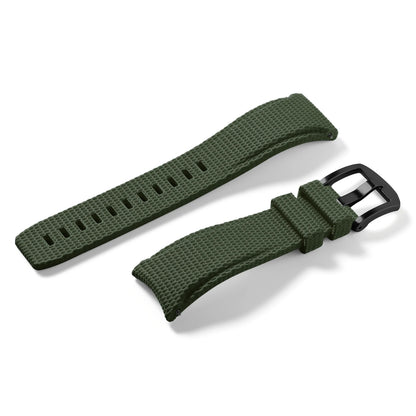 Bracelet de montre sport universel en caoutchouc fluoré FKM incurvé 20 mm 21 mm 22 mm à libération rapide pour Longines Omega Casio Seiko