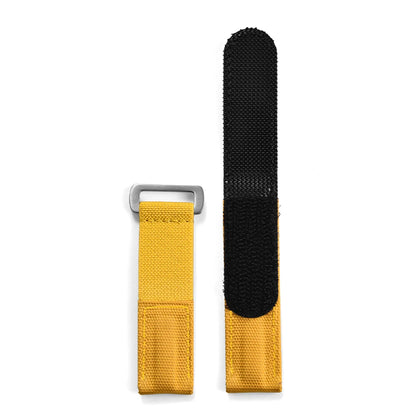 Cinturino in nylon e pelle resistente con chiusura a strappo 20 mm, per orologi sportivi da uomo e donna, accessori per Omega, Rolex, Tissot