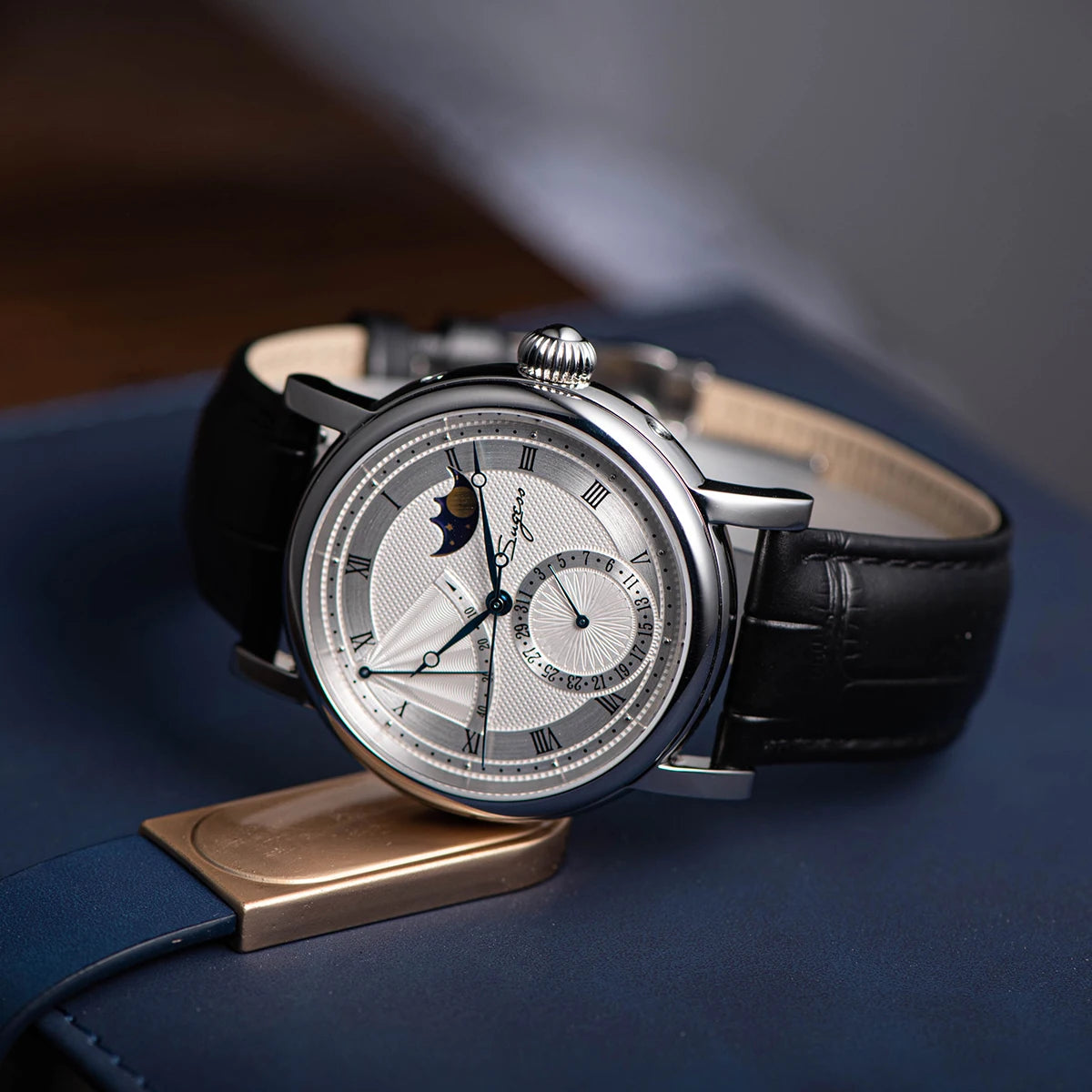 Reloj automático Sugess para hombre – Fase lunar