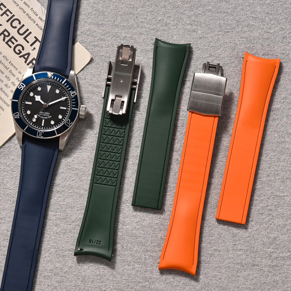 Bracelet Montre Caoutchouc pour Samsung - Rapide et Incurvée - Universel