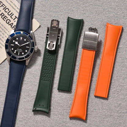 Bracelet Montre Caoutchouc pour Samsung - Rapide et Incurvée - Universel