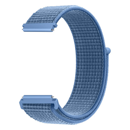 Bracelet à boucle en Nylon pour Amazfit Bip 6/5/GTS 4/3/2/2e/Mini/GTR 42mm/47mm/GTR 4/3 Pro Sport, 20mm/22mm, 2 bandes