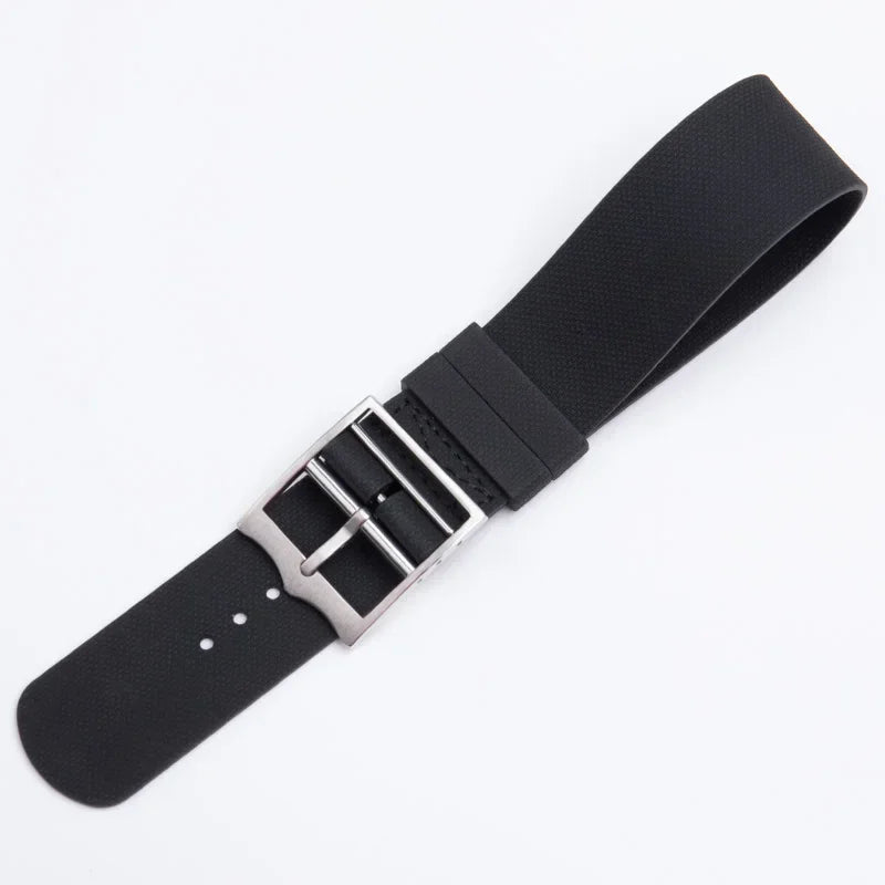 New Long FKM Fluororubber Watch Strap, 20/21/22mm, Military Band for Tudor BlackBay Omega Seamaster IWC Longines Rolex