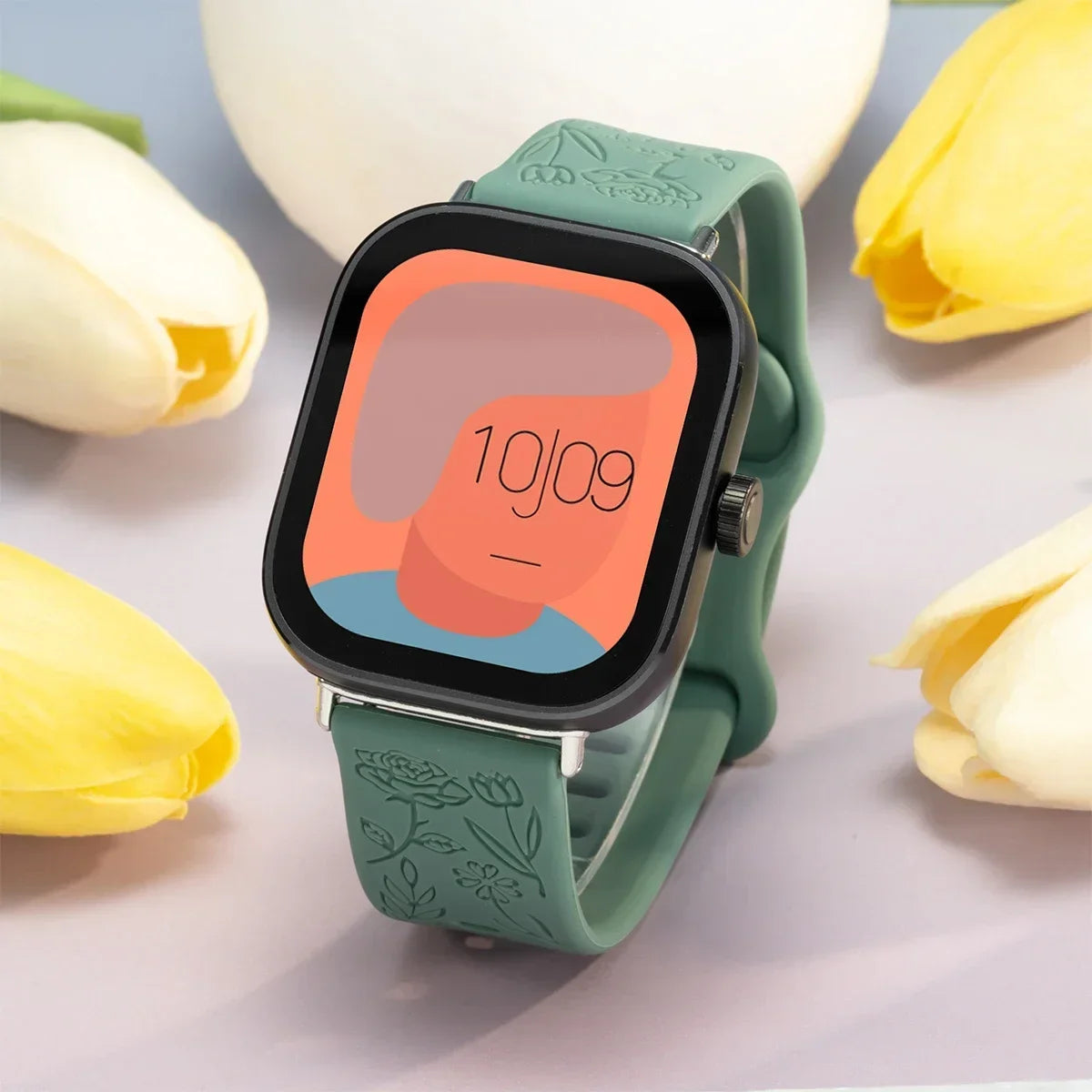 Carved Strap for Redmi Watch 6 5 4, Magnetic Silicone Bracelet for Redmi Watch 5 Active 3 Lite 5 Lite 3 Active