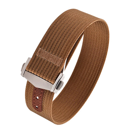 Canvas and Nylon Watch Strap, 18-20-22mm, for Omega X Swatch MoonSwatch for Seiko Men Women Sport, Waterproof, Folding Buckle