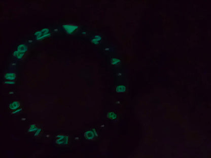 Repuestos para relojes Seiko SKX007/009, nuevos. Reemplazo para la serie 5 Sports SRPD con inserto de bisel de cristal de zafiro GMT