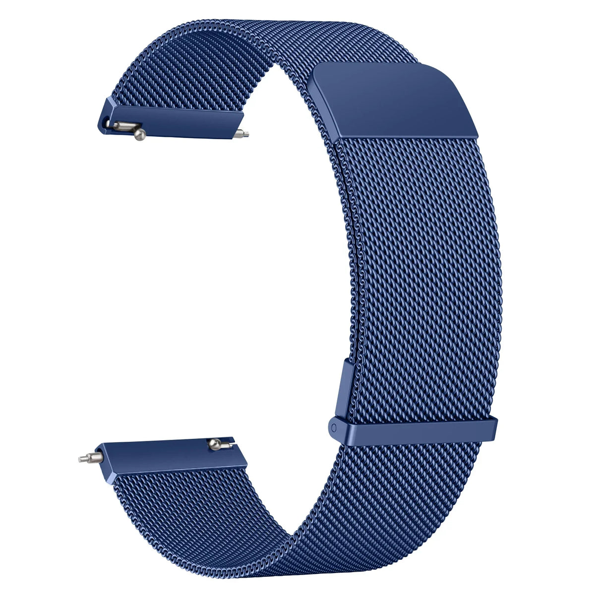 Bande magnétique milanaise 20mm pour Bracelet de musique Garmin Vivoactive 6 5 3 pour Bracelet Garmin Venu Sq 2 Plus/Forerunner 55/165/245/645