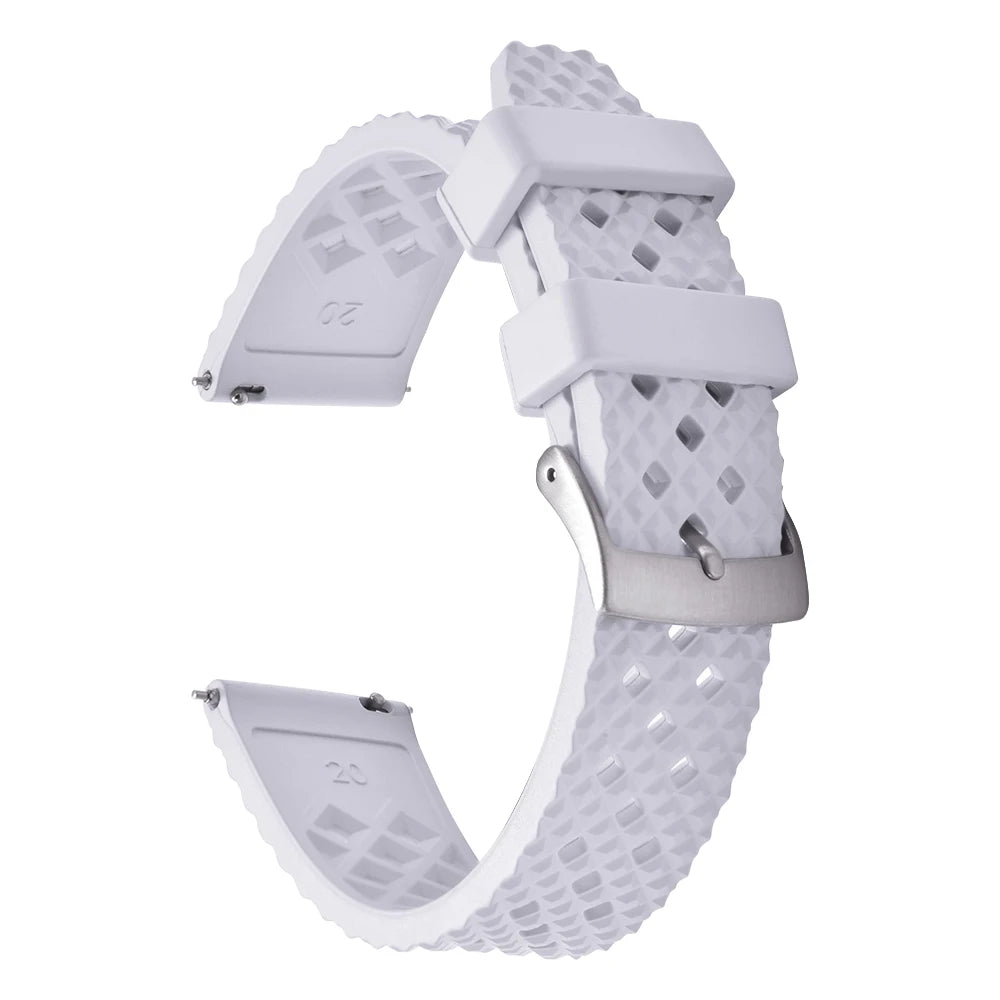 Cinturino per orologio Rapide Premium in gomma a nido d'ape - Universale