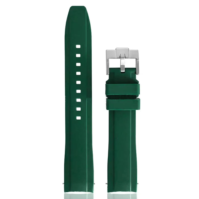 Cinturino in gomma TPU per Omega X Swatch MoonSwatch, ad ansa curva, in silicone, a sgancio rapido, da 20 mm, per cinturino per orologio planetario Snoopy