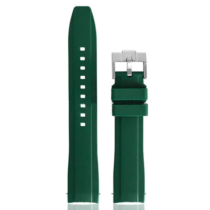 Cinturino in gomma TPU per Omega X Swatch MoonSwatch, ad ansa curva, in silicone, a sgancio rapido, da 20 mm, per cinturino per orologio planetario Snoopy