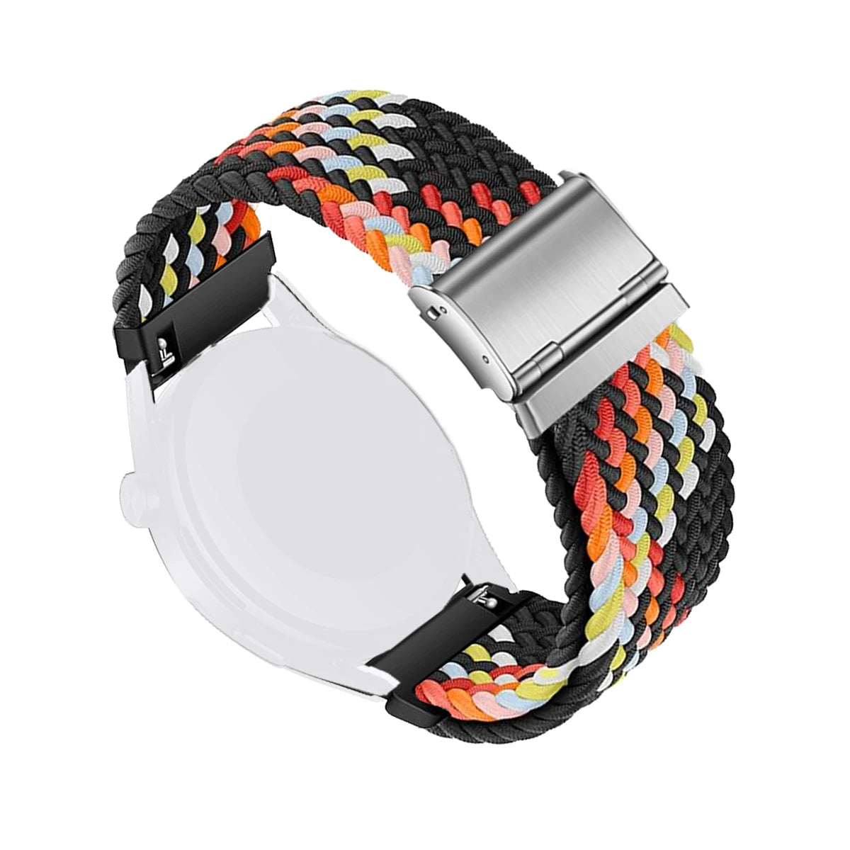 Bracelet à boucle tressée en Nylon, 20/22mm, pour Garmin Forerunner 265 55 965 165, Bracelet de Sport Garmin Venu 3/2 Vivoactive 5