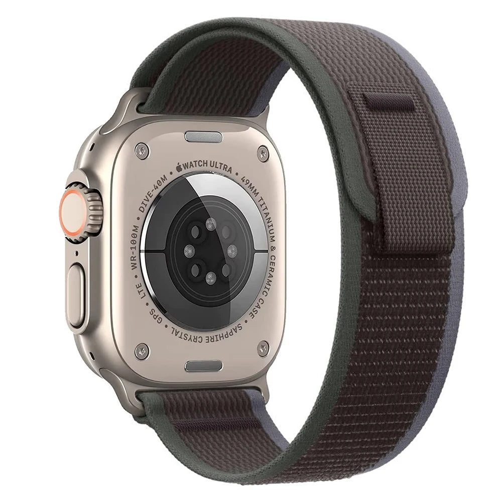 适用于 Apple Watch Ultra 3 2 的 Trail 回环式表带，49mm 46mm 44mm 45mm 40mm 41mm 42mm，兼容 iWatch 系列 11 10 SE 9 8 7 的表带 Correa