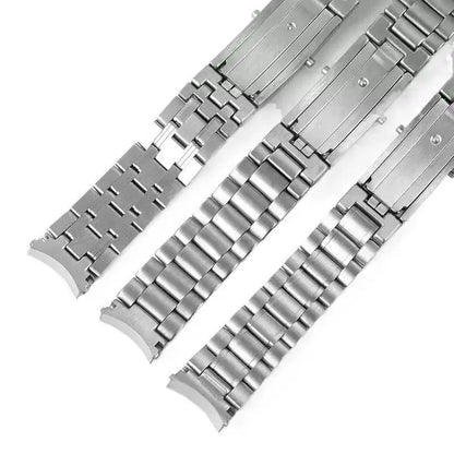 Bracelet de rechange en acier inoxydable pour Omega Seamaster/Speedmaster/Planet Ocean |   Bracelet de montre argenté 18 mm/20 mm/22 mm